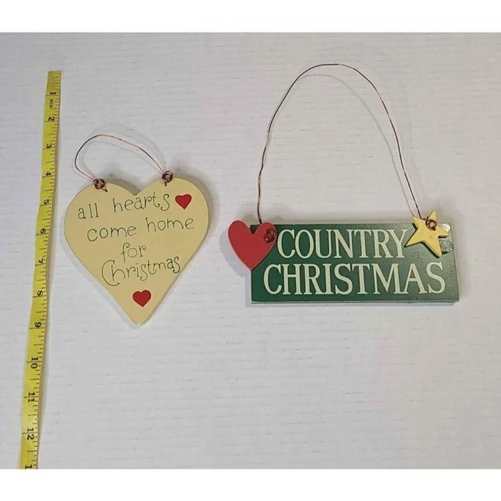 Christmas Ornaments Group of 26 Wood Fabric Ceramic Colorful Variety